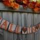 Fall Wedding Banner, FALL IN LOVE, Rustic Style Wedding Banner, Wedding Signage, Barn Style Wedding Banner