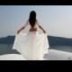 Santorini wedding dress