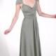LONG slender A-LINE Free-Style convertible wrap Dress -- Custom-Made or Basic Sizes -- bridesmaid, formal, or everyday -- 300 colors