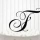 Monogram cake topper Wedding Cake Topper Cake Decor Custom Wedding Cake Topper Personalized with YOUR New Name