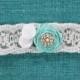 DIY Lace 'Something Blue' Bridal Garter 