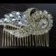Golden Comb Bridal Hair Comb Rhinestone Bridal Hair Comb Weddings Jewelry Silver  Rinestone Bridal Headpiece,Wedding Decorative Combs