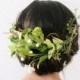 Romantic DIY Bridal Floral Twist Up 