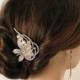 Sofia - bridal hair comb, wedding hair accessories, bridal hair accessories, rhinestone comb,  wedding headpiece - made to order