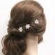 Set of 3 Wedding hair pins Bridesmaid Gift  Wedding hair accessory Bridal hair pins Wedding hair jewelry Bridesmaid hair accessory Wedding