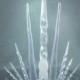 Ultimate Ice Queen Tiara Crown - Icicle Tiara - Ice Queen Costume - Made to Order