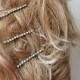 Wedding Hair Bobby Pins, Bridal Rhinestone Hair Pins, Hair Pins, Bridesmaids Hair Pins, Set of 3 Rhinestones Hair Bobby