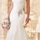 Stella York Organza Wedding Dress Style 6015