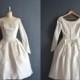 SALE - 20% OFF Elsa / 1950s wedding dress / vintage 50s wedding dress