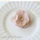 Winter Sale Blush Bridal Flower Hair Clip, Blush Pink Wedding Hair Accessory, Romantic Blush Hair Pin