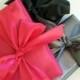 Bow clutch (Monogram available) - Bridesmaid gifts, bridesmaid clutches, bridal clutches wedding party