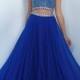 Two Piece Dress with Crystal