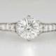 SOLD------Payment Due 11/7------Gorgeous Estate 1.64ct t.w. Lazare Kaplan Diamond Engagement Ring Platinum