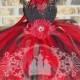 Red Zebra Tutu Dress,Black Zebra Tutu Dress, Newborn girl dress, Handmade tutu dress, Flower Girl dress, pageant dress, fast ship