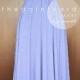 MAXI Periwinkle Bridesmaid Dress Convertible Dress Infinity Dress Multiway Dress Wrap Dress Wedding Dress Prom Dress Full Length Dress