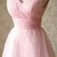 Cute Pink Princess Dress. Adult Tutu Dress. Short Princess Dress Party Dress. Bling-bling Mini Cocktail Dress. Bridesmaid Dress. Custom Size