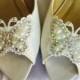 Wedding shoes Flat Peep Toe Wedding Shoes,Lace Butterfly Wedding Shoes,Wedding Bridal Lace Shoes,Bridal Wedding Flat Bridal Shoes