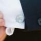 Style Me Pretty Feature  - Vintage Map Cufflinks. You Select the Journey.
