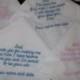 Embroidered Handkerchief Wedding Set for Mom's and Dad's of the Bride and Groom