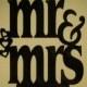 Wedding Cake Topper- Mr & Mrs