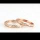 ON SALE, Personalized Wedding Ring, Wide 14k  Vintage Inspired Floral Engraved Wedding Band, Rose Gold Wedding Band