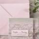 Custom listing (100 ) Rustic Lace Invitations, Pink Lace Wedding Invitation, Pocket Fold Wedding Invitations, 