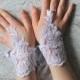NEW! Lace barefoot sandals or gloves, fingerles gloves, wedding bridal accessories, Ready to shipping.