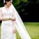 Wedding Veil, Lace Bridal Veil, Long Tulle Veil, Lace Chapel Length Veil, Lace Cathedral Veil