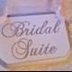 Bridal Suite GLITTER Wedding Sign Silver Wedding Silver Wedding Decor Metallic