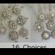 Bridesmaids Necklace, Bridesmaid Jewelry, Crystal Necklace, Bridesmaids Gift,  Silver Pendant ,Crystal Necklace, wedding Jewelry