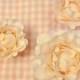 Delicate Sugar Flowers ~ Peony set ~ Gum Paste Flowers ~ Edible cake topper