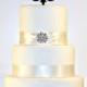 Fleur de Lis Monogram Wedding Cake Topper with YOUR INITIALS A B C D E F G H I J K L M N O P Q R S T U V Q X Y Z