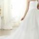 Wedding Dress - Style Pronovias Layna Tulle Beading Embroidery Strapless