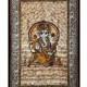 Indian Lord Ganesh Batik Tapestry