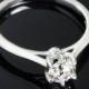 Platinum Vatche 1513 Felicity Solitaire Engagement Ring