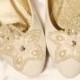 Ivory White Lace Wedding Flats,Bridal Ballet Shoes,Lace Flats Shoes,Women Wedding Shoes,Comfortable Bridal flats