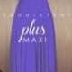 MAXI Plus Size Royal Blue Bridesmaid Dress Convertible Dress Infinity Dress Multiway Dress Wrap Dress Wedding Dress Twist Dress Prom Dress