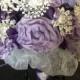 Purple Passion Bridal Brooch Bouquet