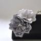 Black - Gray - Silver - Bridal Clutch / Bridesmaid Clutch - Custom color