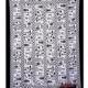 Black and White African Print Tapestry Bedspread