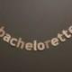 BACHELORETTE PARTY BANNER - glitter heart banner - wedding, bachelorette, engagement, bridal shower, photo booth, prop