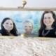 Personalize your Bridal Clutch Purse, Bridesmaid gifts with a Photo Lining - For Personalization only