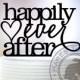 Happily Ever After Wedding Cake Topper 12-203