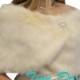 Bridal fur shrug, Champagne #1 Faux Fur Wrap, Faux Fur Stole, Faux fur shrug, faux fur shrug, wedding fur shawl, faux fur cape