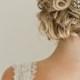 Bridal Hair Comb, Bridal Hairpiece, Pearl Hair Comb, Bridal Head Piece, Floral Hair Comb, Floral Hairpiece