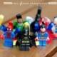 The Original Captain America Avengers Batman Superman Spiderman Justice League Flash  X-Men Wedding Geek Nerd lego boutonniere *You choose*