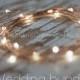 Rustic wedding decor, Led string lights, starry Lights, battery fairy lights. Fall wedding lights 7ft or less™