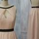 2015 Peach Bridesmaid dress, Long Coral Wedding dress, Party dress, Formal dress, Prom Dress, Floor dress, Elegant dress (F063A2)-Renzrags