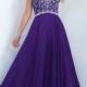Sweep/Brush Train Prom Dress with Crystal