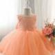 Elegant Lace Top Baby TuTu Dress, Thanksgiving Dress Toddler, Baby Christmas Dress, Toddlers Easter Dress, Infant Pageant Dress, PD090-1